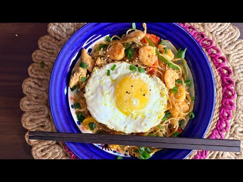 Mixed Rice-noodles || Rice Noodles Glass Noodles Recipe || Winter Delicacy