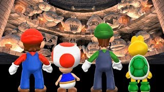 Mario Party 9 - All Boss Battles - Boss Rush