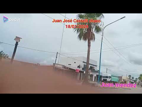 Juan José Castelli chaco. Juan mendez. 18/01/2026