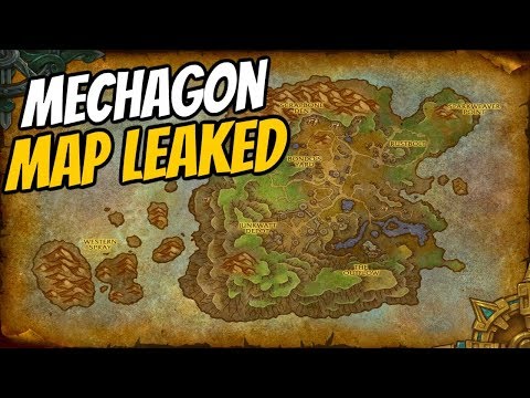 Mechagon Map Leaked | WoW Patch 8.2 PTR Datamining | World of Warcraft Rise Of Azshara