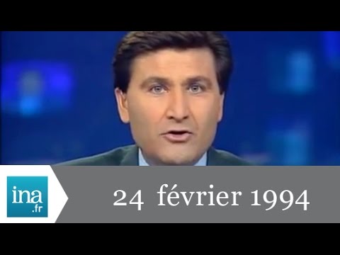 8 p.m. France 2, February 24, 1994 - death of 4 conscripts in Brest - INA Archive