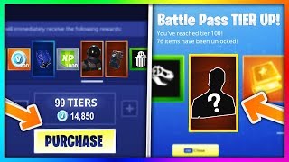 BUYING EVERY SEASON 3 BATTLE PASS TIER in Fortnite: Battle Royale (New Skins & Items Showcase)