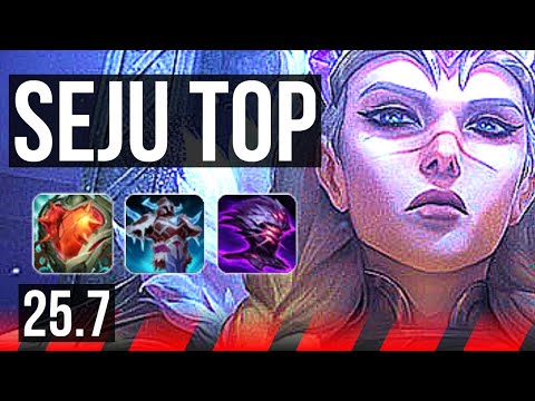 SEJUANI vs IRELIA (TOP) | EUW Master | 25.7