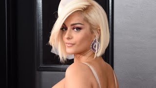 Bebe Rexha Suffers Unfortunate Wardrobe Malfunction at 2018 GRAMMYs -- But Handled it Like a Pro!