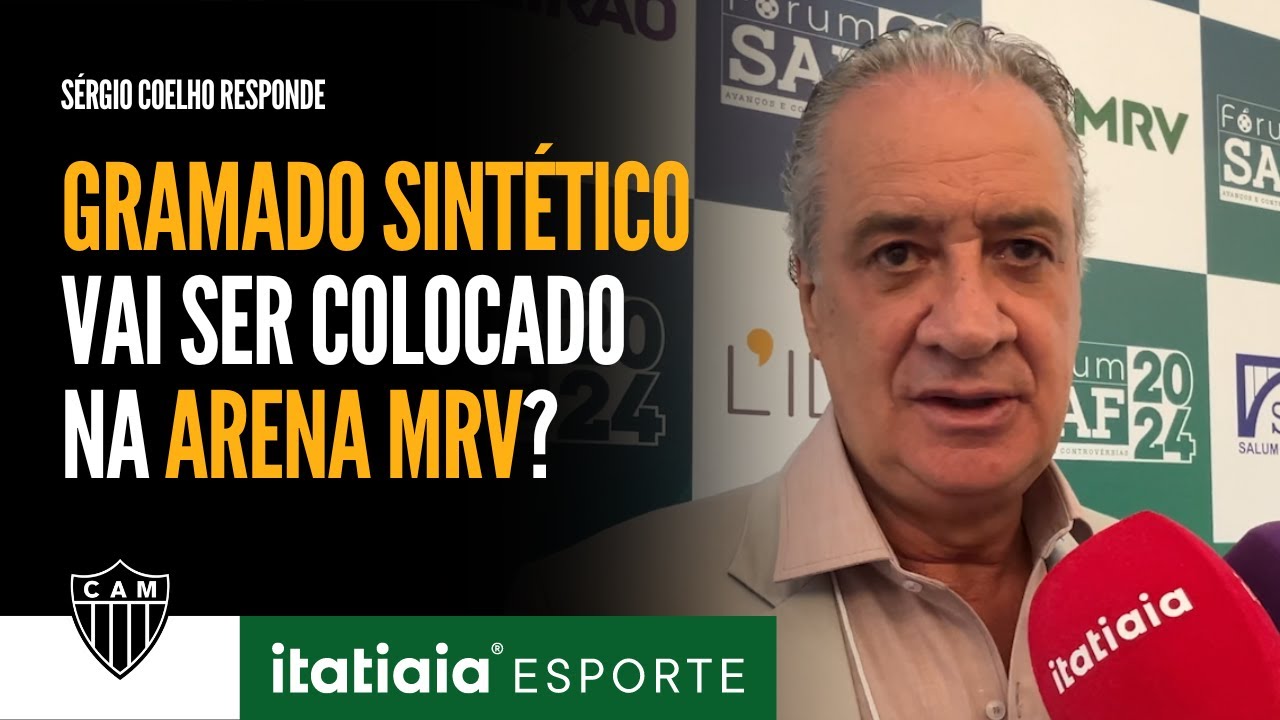 SÉRGIO COELHO COMENTA SOBRE FOCO NAS COPAS, TRANSFERÊNCIAS E GRAMADO DA ARENA MRV