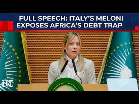 Watch Meloni's Powerful AU Speech In English, Italy PM Roars With 'Stop Exploiting Africa'
