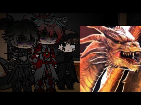 Dinos + Convidados Reagem Ao Rap Do King Ghidorah//@PapyrusDaBatata//#Gacha (🇺🇲/🇧🇷)