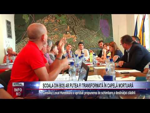 ȘCOALA DIN BOȘ AR PUTEA FI TRANSFORMATĂ ÎN CAPELĂ MORTUARĂ