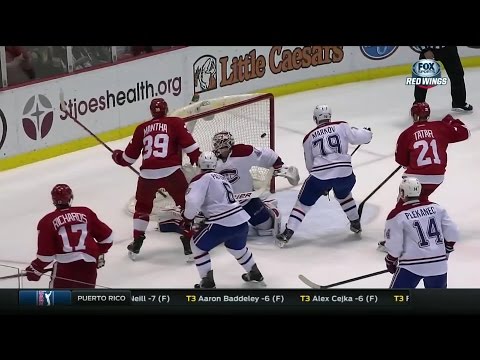 Anthony Mantha's First NHL Goal - 3/24/16