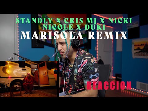 ARTISTA URBANO REACCIONA a MARISOLA REMIX - CRIS MJ x STANDLY x NICKI NICOLE x DUKI