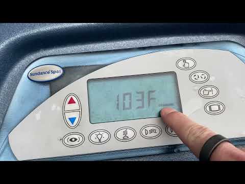 Fix temperature issue with Sundance Spa hot tub