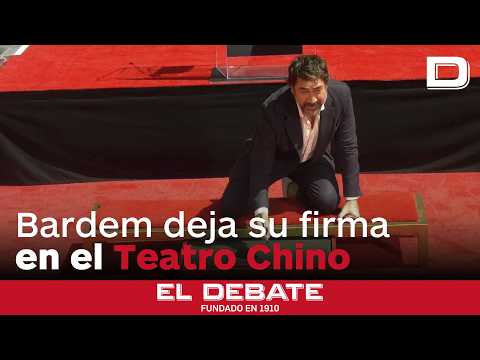 JAVIER BARDEM se CONVIERTE en el PRIMER ESPAÑOL en dejar SU HUELLA en HOLLYWOOD | RTVE Noticias