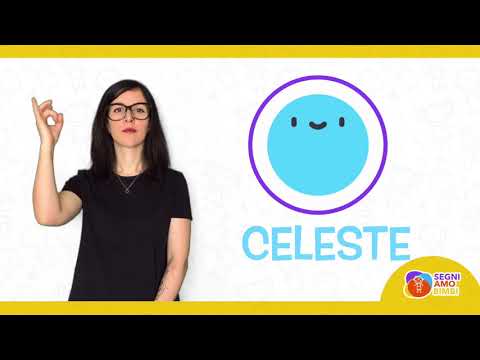 Italian Sign Language (LIS) Course for Children - [LESSON N3 - COLORS]