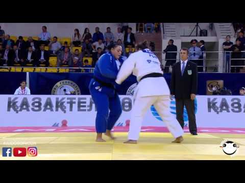 Grand Prix Almaty 2016 +78kg MOJICA, Melissa (PUR)  vs JABLONSKYTE Sandra  (LTU)