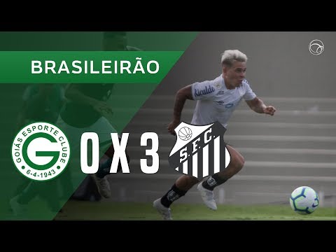 GOIÁS 0 X 3 SANTOS - GOLS - 09/11 - BRASILEIRÃO 2019