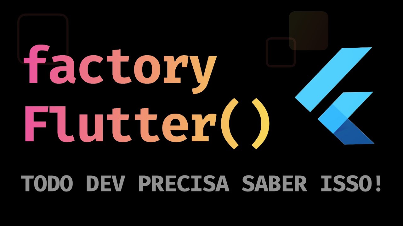 10 Funções de um Construtor Factory ou Nomeado no Flutter!
