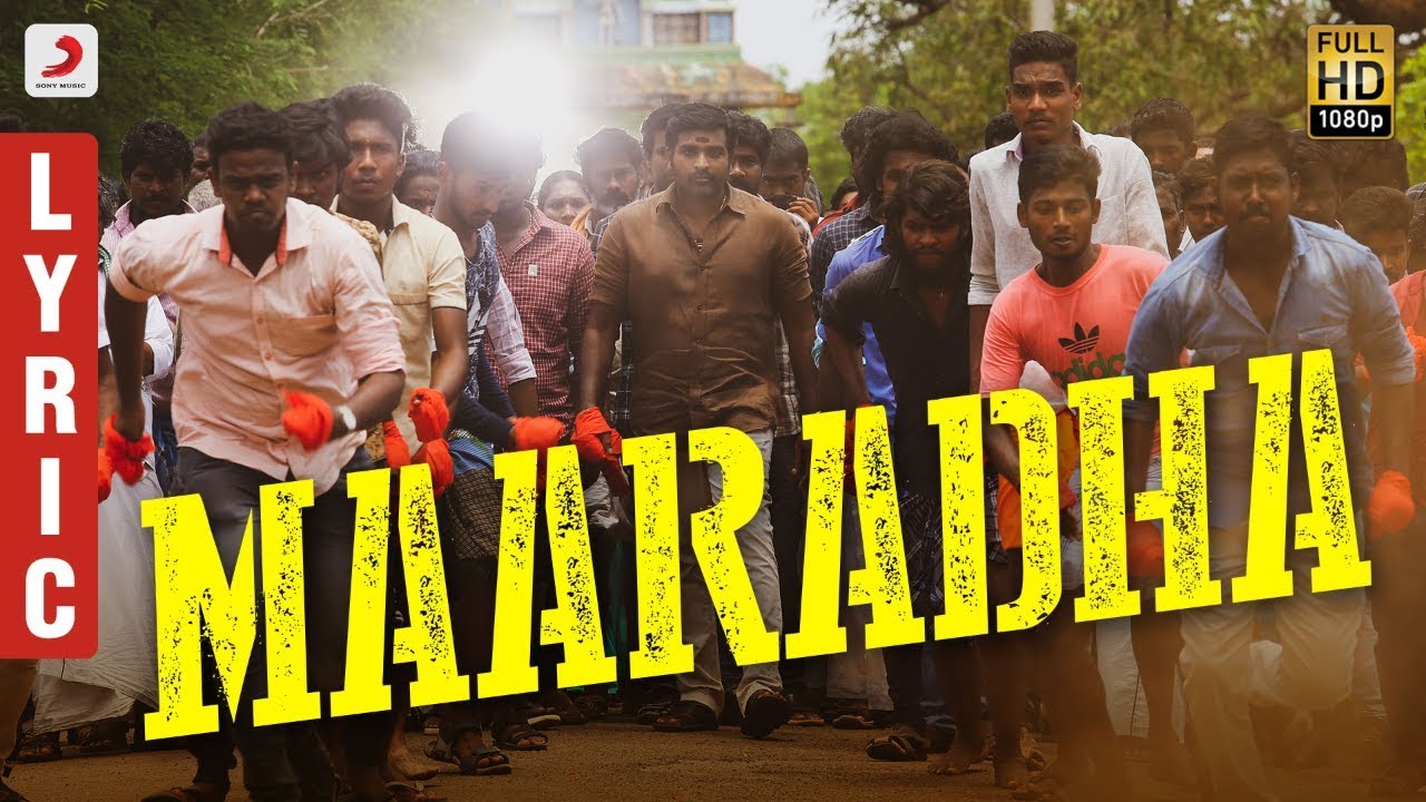 Maaradha Lyrics  | Sanga Thamizhan | Raashi Khanna | Shankar Mahadevan | Vivek-Mervin