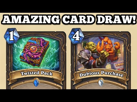 Rogue just got an INCREDIBLE card draw spell… and a pile of junk?