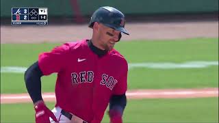 Trayce Thompson hits his Major League Leading 6th Spring Training Home Run for the Red Sox
