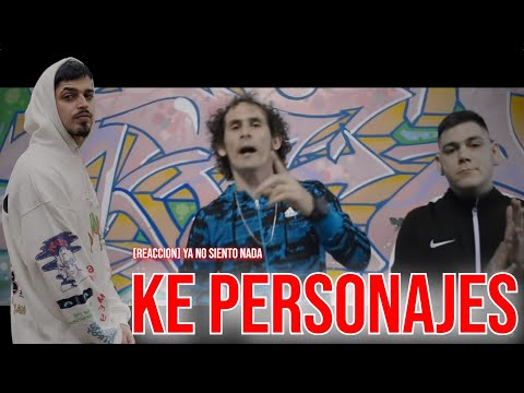 RAPERO ESPAÑOL ALUCINA CON "Ya No Siento Nada" - Ke Personajes Ft Maxi Tolosa  (REACCION)