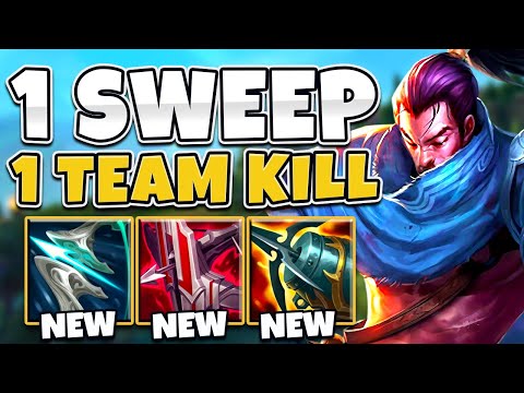 Yasuo, But The Item Update Lets You Melt Entire Teams Like Butter