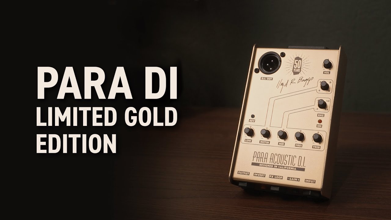LR Baggs PARA-DI Acoustic Guitar Preamp Limited 50th Anniversary Edition
