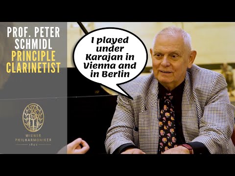 I played under Karajan in Vienna and in Berlin - Prof. Peter Schmidl (2020 | English subtitles)