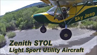 preview picture of video 'Zenith STOL flight demonstration'