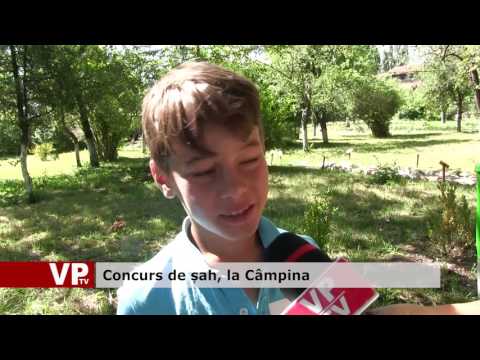 Concurs de șah, la Câmpina