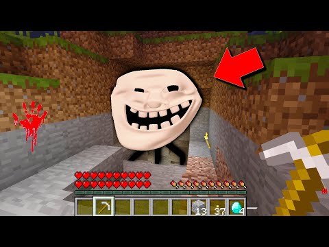 TROLLGE in CAVES - CRAFTABIRDIE Minecraft