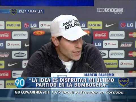 Palermo anuncia retiro