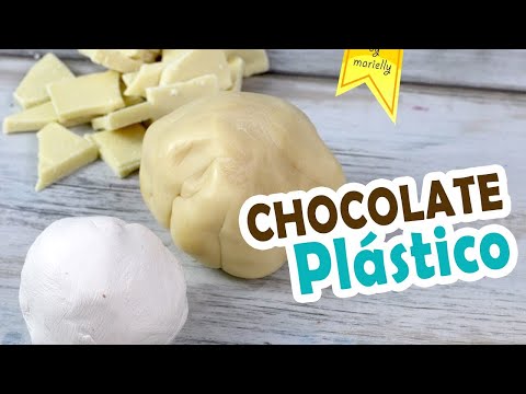 How to Make Plastic Chocolate for Modeling | Plastichocolate | by Marielly