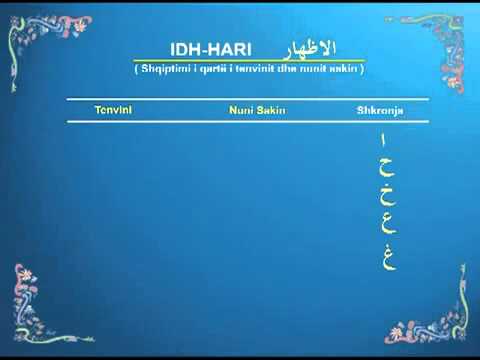 02. Rregullat e Texhvidit - Idh'hari