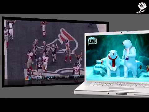 70万人がクマと一緒に試合を観た夜 / Coca-Cola「Polar Bowl」