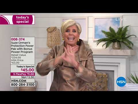 HSN | Suze Orman Financial Solutions for You 01.07.2019 - 12 AM