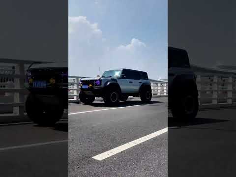 Ford Bronco Raptor 2024 | Ford Bronco crazy speed bump | Ford Bronco off-road | #shorts #short
