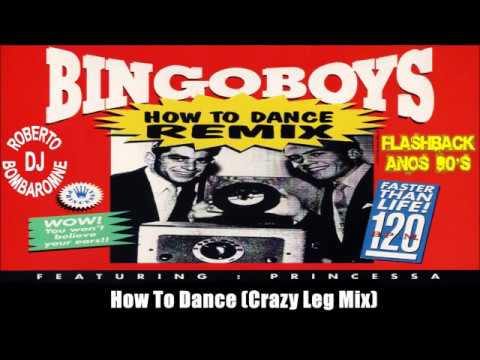 Bingoboys Feat. Princessa - How To Dance (Crazy Leg Mix) (CD) (P) 1991
