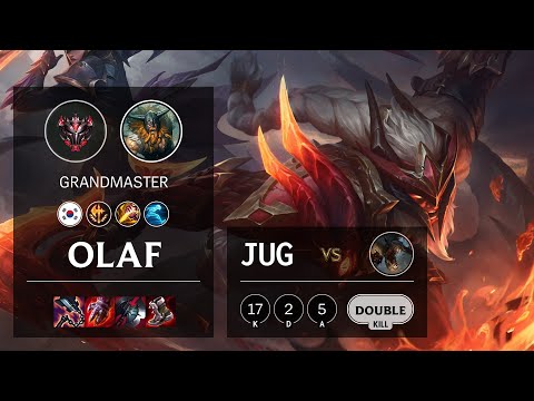 Olaf Jungle vs Fiddlesticks - KR Grandmaster Patch 11.15