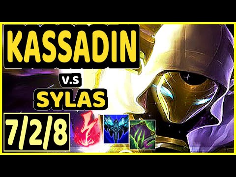 KASSADIN vs SYLAS - 7/2/8 KDA MID GAMEPLAY - BR Ranked DIAMOND