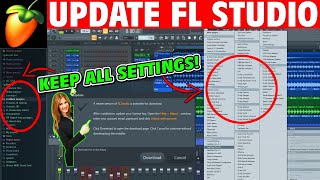 How To Update FL Studio WITHOUT Losing Data  (Easy Step By Step Tutorial)