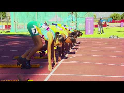Women's 100m B race - GP Series Paarl