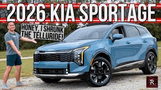 [Redline] The 2026 Kia Sportage Hybrid Is A Long-Standing Family SUV With Baby Telluride Vibes
