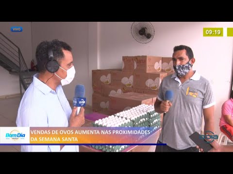 Vendas de ovos aumenta nas proximidades da Semana Santa 26 03 2021