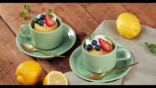 Panasonic Combination Microwave Oven Recipe: Lemon Mug Cake