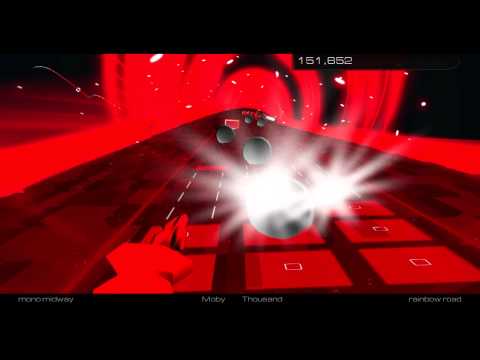 Audiosurf 2: "Moby - Thousand"