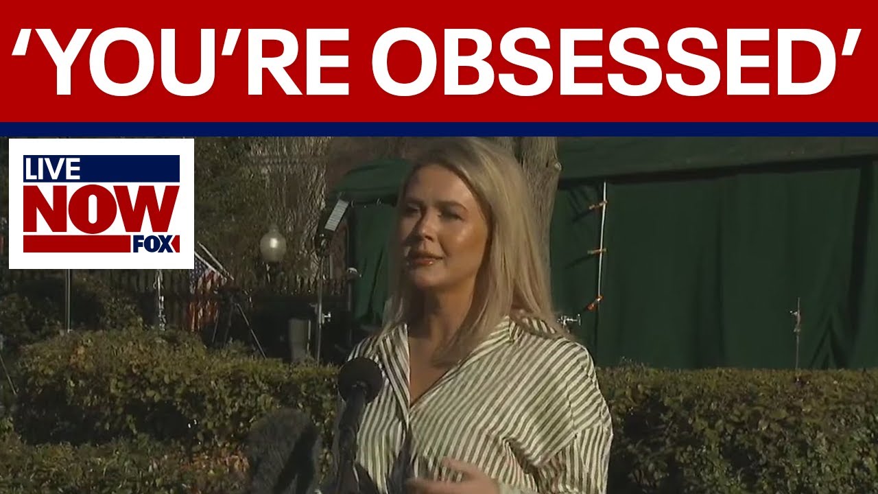 Press Secretary Karoline Leavitt speaks ahead of Trump cabinet meeting