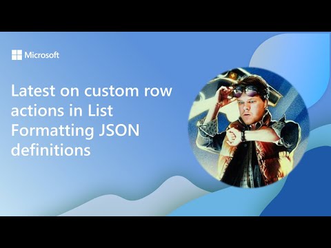 SharePoint: Custom Row Actions in JSON SharePoint: Custom Row Actions in JSON