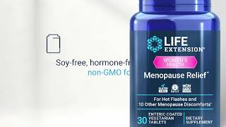 Life Extension Fight Discomfort with Menopause Relief - Life Extension