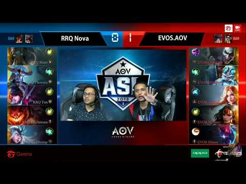 RRQ Nova vs EVOS.AOV - Garena AOV | ASL Season 1 #2 Game 2