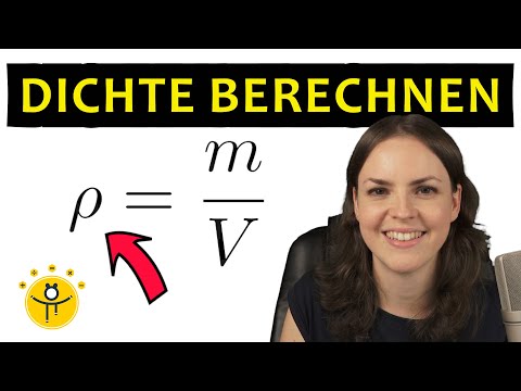 DICHTE berechnen – FORMEL umstellen nach V und m